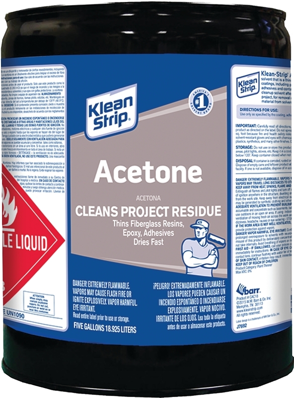 THINNER ACETONE 5 GALLON      