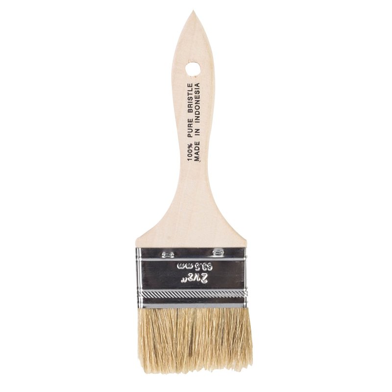 BRUSH CHIP WHT BRISTLE 2-1/2IN