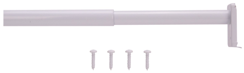 ROD CLOSET ADJ 30-48IN WHITE  