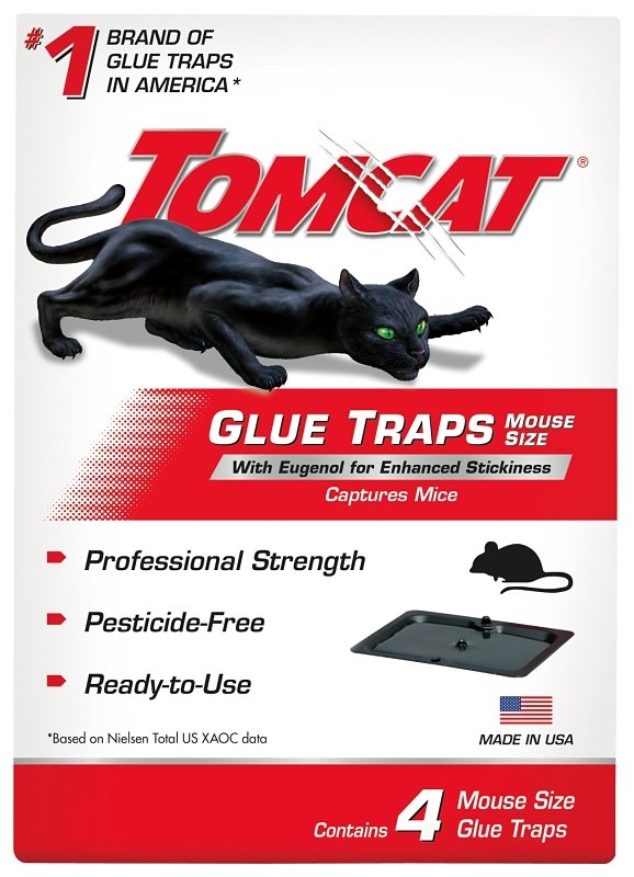 [8105116] TRAP GLUE MOUSE W/EUGENOL 4PK 