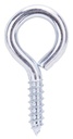 EYE SCREW STL LG NO 0 ZINC    