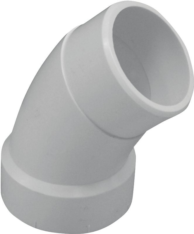 ELBOW 45 DEG STREET DWV 6IN   