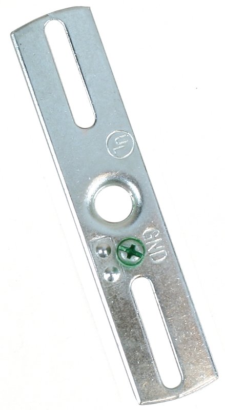 CROSSBAR 4IN FLAT 1/8 IP ZINC 