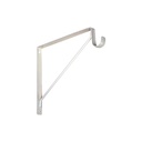 BRACKET SHELF WHITE           