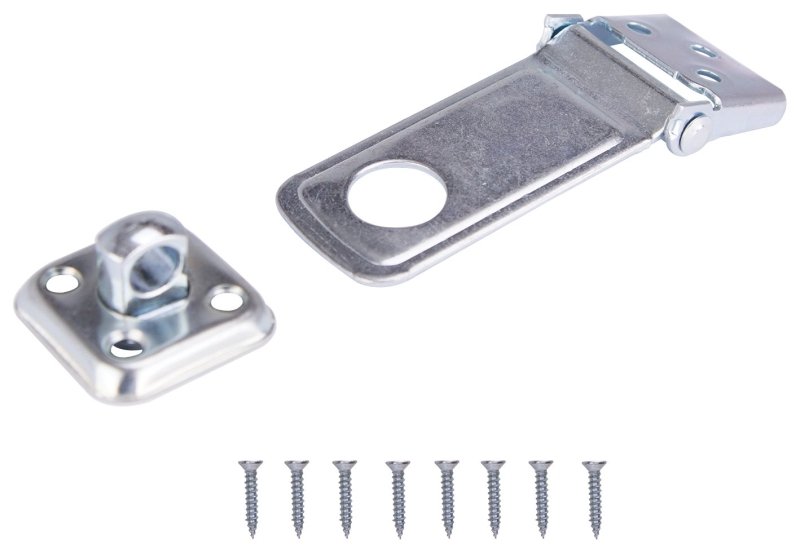 HASP SAFETY ZINC STEEL 3-1/2IN