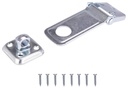HASP SAFETY ZINC STEEL 3-1/2IN