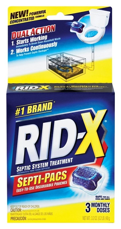 SEPTIC TANK TREAT RID X 3PAC  