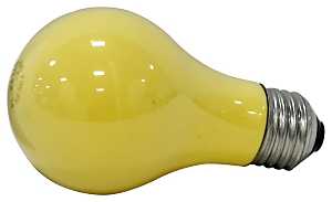 BULB LT 60W YEL BUG 2/BX      