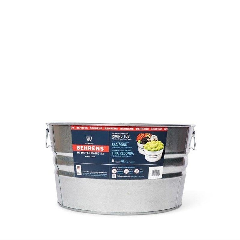 [6377170] WASHTUB RND GALV 11 GAL       