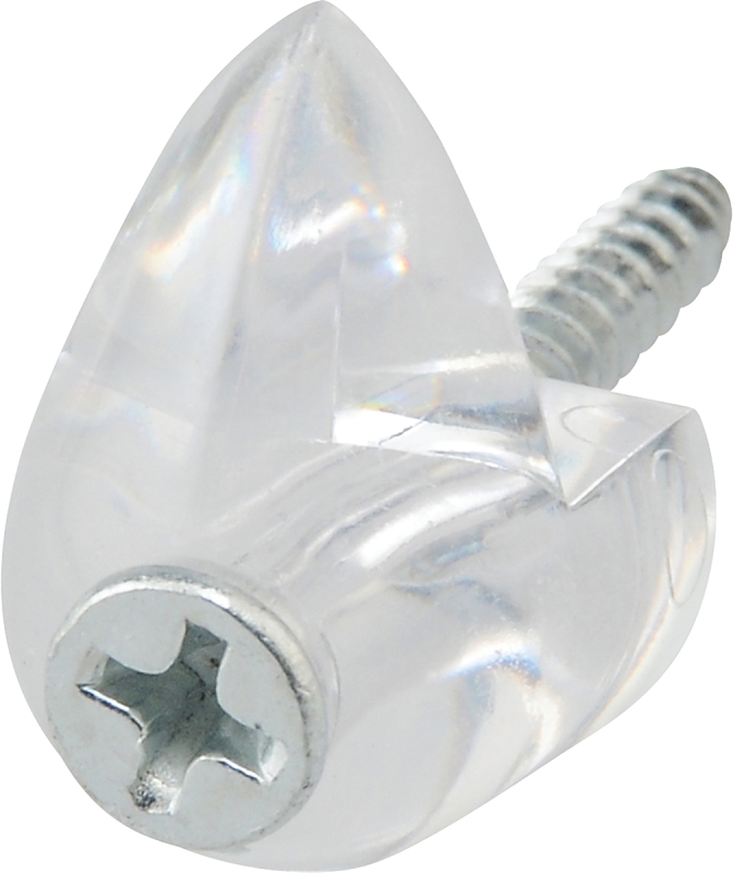 CLIP MIRROR KIT PLSTC1/4IN CLR