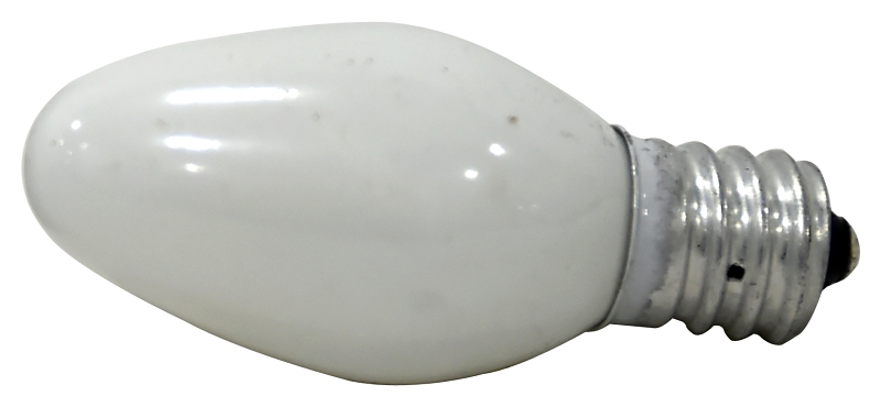 BULB INCAN C7 WHITE 2850K 4W  