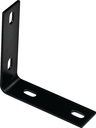 BRACE CORNER 5.1X1.5X1/8 BLK  