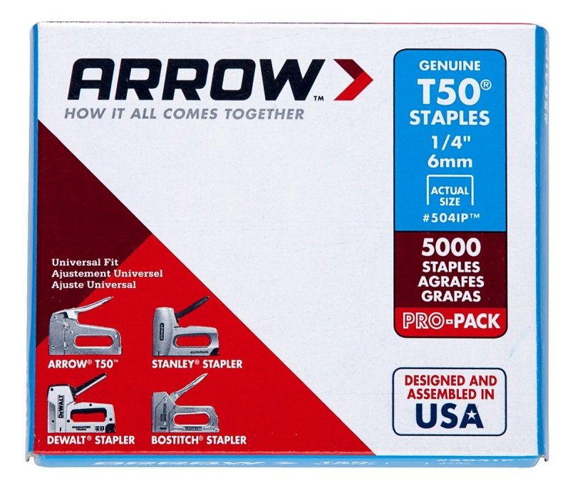 [1872142] STAPLE T50 5000PK 1/4IN       