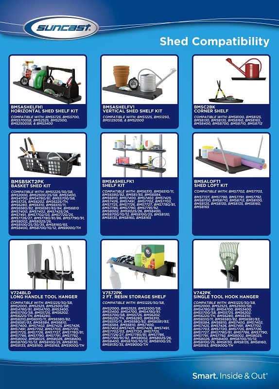 SHED STORAGE RESIN 6X5 FT     