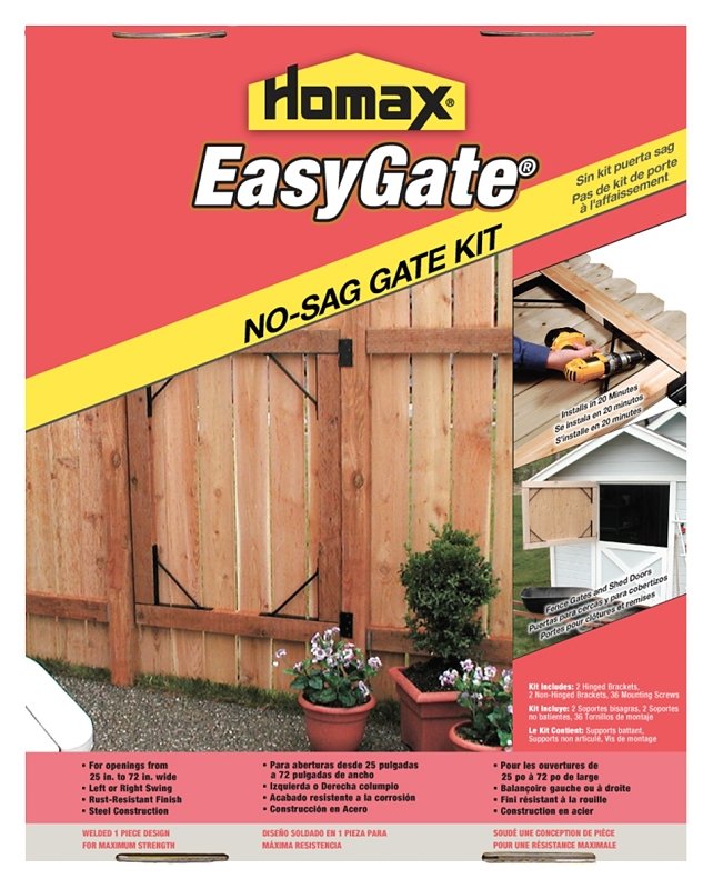 BRACKET GATE KIT ANTISAG STEEL