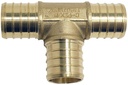 FITTING PEX 3/4 INCH TEE BRASS