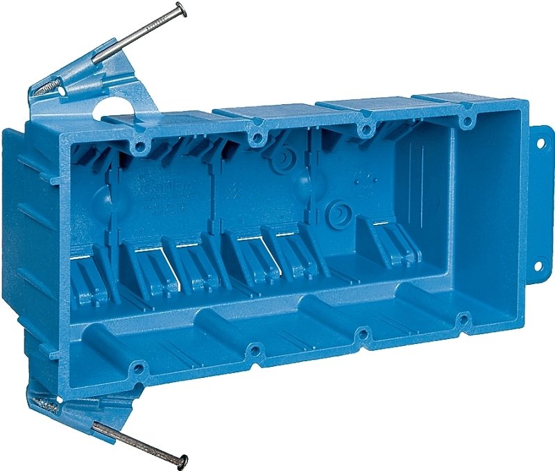 BOX OUTLET PVC 4G NEW WRK 64CU