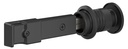 LOCK BARN DR MAT BLK 5X1-1/4IN