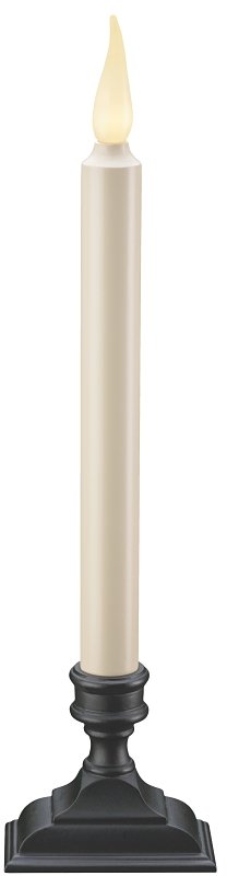 [4096921] CANDLE TAPER 3D FLAME BRZ 12IN