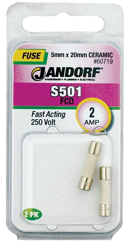 FUSE S501 2A FAST ACTING      