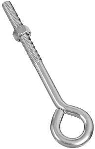 EYE BOLT W/NUT 1/2X8IN ZINC   