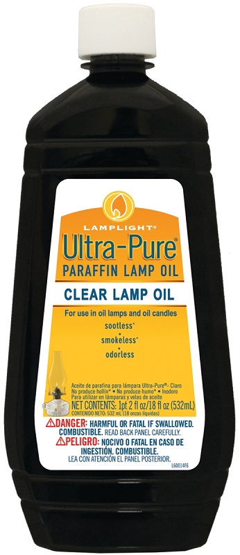 LAMP OIL ULTRAPURE CLR 18 OZ  