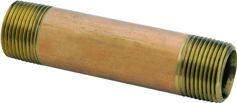 PIPE NIPPLE BRASS 1/4X6       