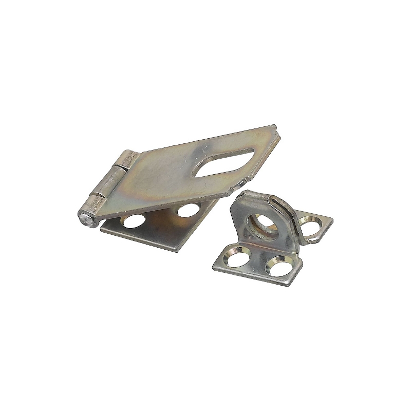 HASP SAFETY ZN PLT 2-1/2IN    