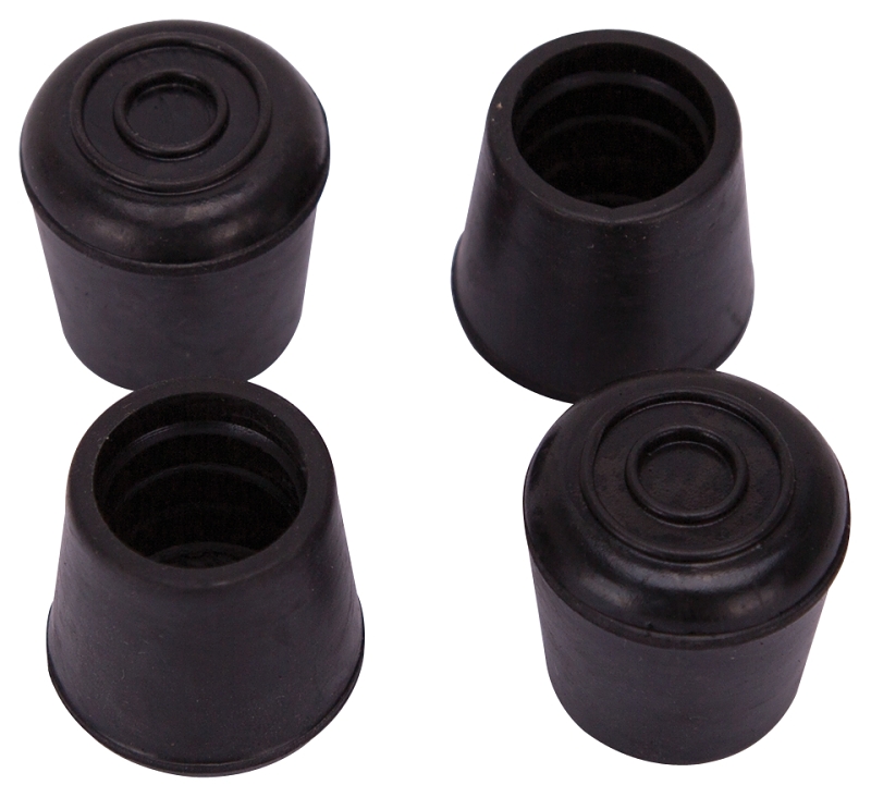 LEG TIP RUBBER 7/8 INCH BLACK 