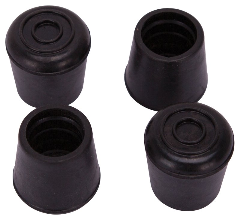 LEG TIP RUBBER 7/8 INCH BLACK 