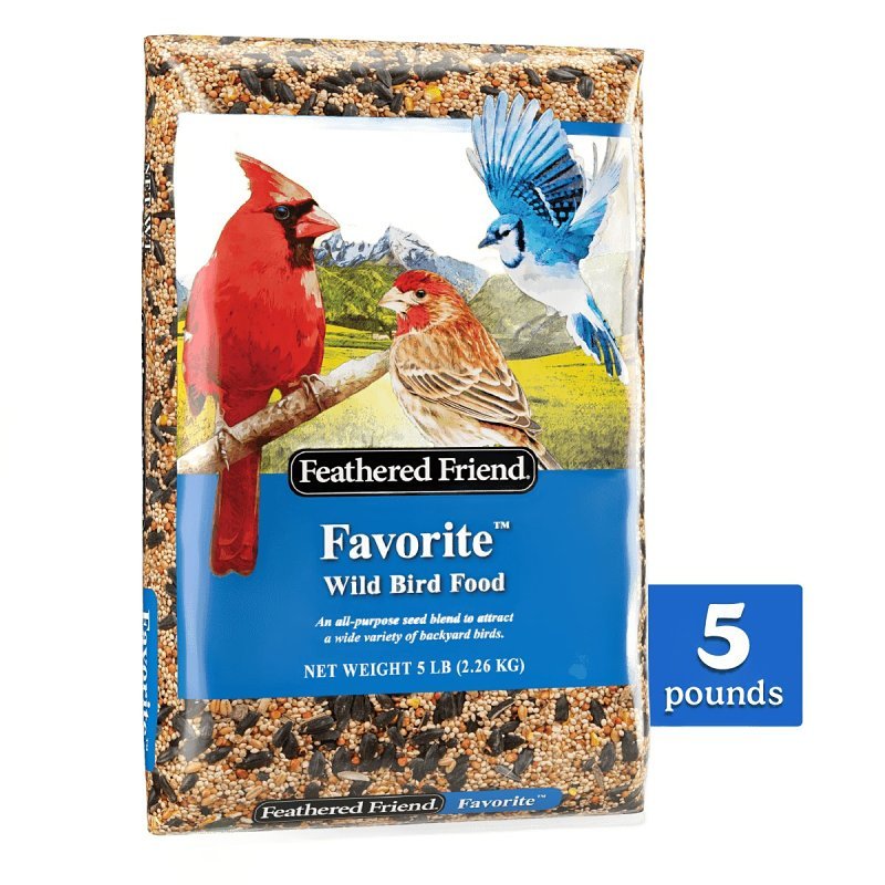 BIRDFOOD FAVRT FEATHERED 8/5LB