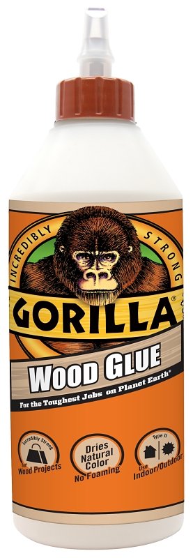 GLUE WOOD BROWN 30 SCND 36OZ  
