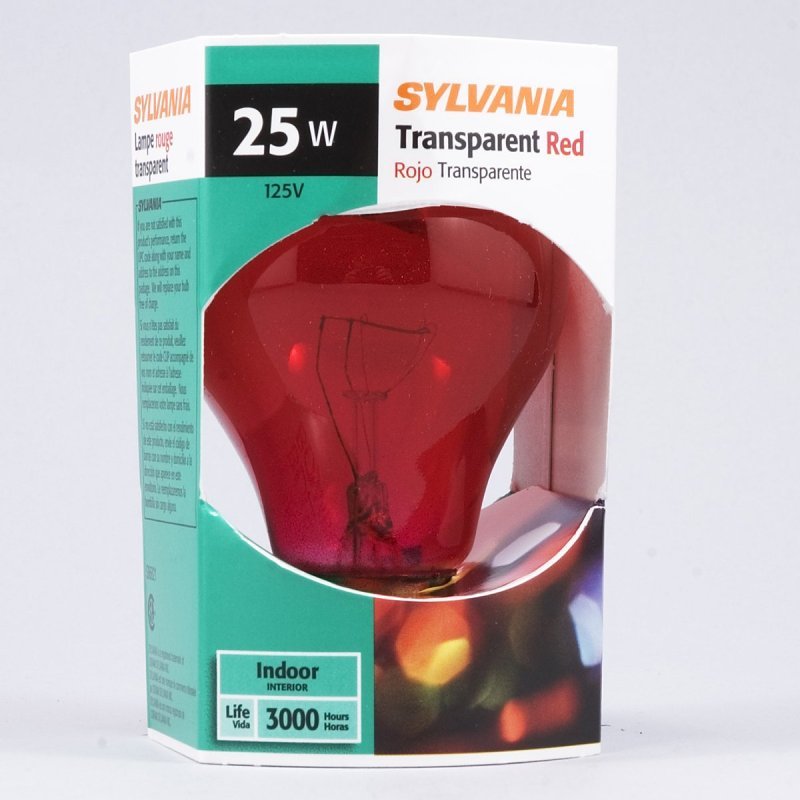 [4491270] BULB LT 25W RED 1/BX          