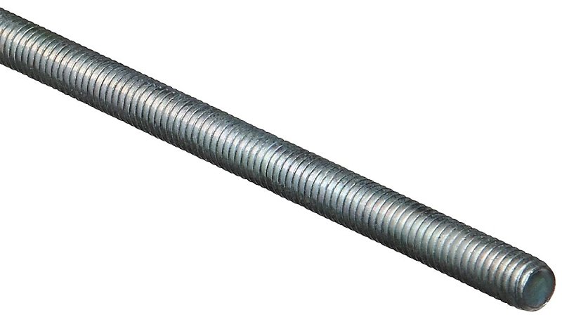[5524293] STEEL ROD THRD ZN RED5/16X36  