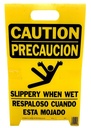 SIGN FLOOR CAUTION 2 SIDED    