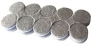 PAD FELT ROUND COMM GRAY 3/4IN