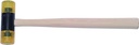 MALLET SOFT FACE WD HANDLE 8OZ