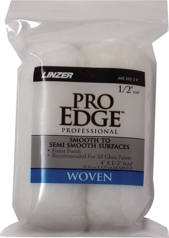 ROLLER MINI WOVEN WHT 1/2X4IN 