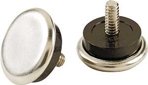 GLIDE FURNITURE WHITE 1-1/16IN