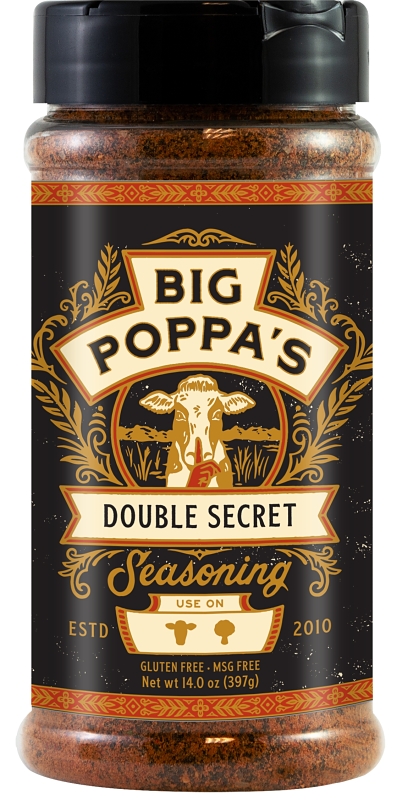 RUB DOUBLE SECRET STEAK 14OZ  
