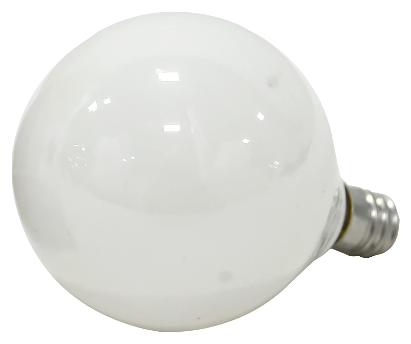 BULB LT GLB 40W CDLBRA BS WHT 