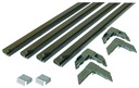 FRAME KIT ALUM 4FT PCS BRNZ   