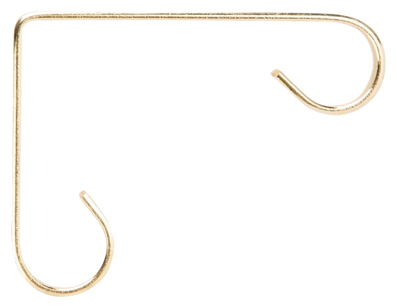 BRACKET PLANT BRS SCROLL 4IN  