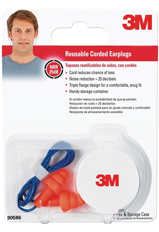 EAR PLUGS CORDED-REUSABLE     