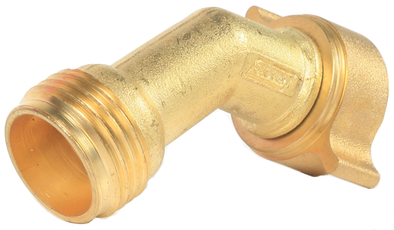 HOSE ELBOW W/GRIPPER 45DEG    