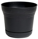 PLANTER SATURN BLACK 7IN      