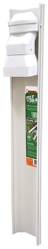 DOWNSPOUT EXTENSION WHITE 6FT 