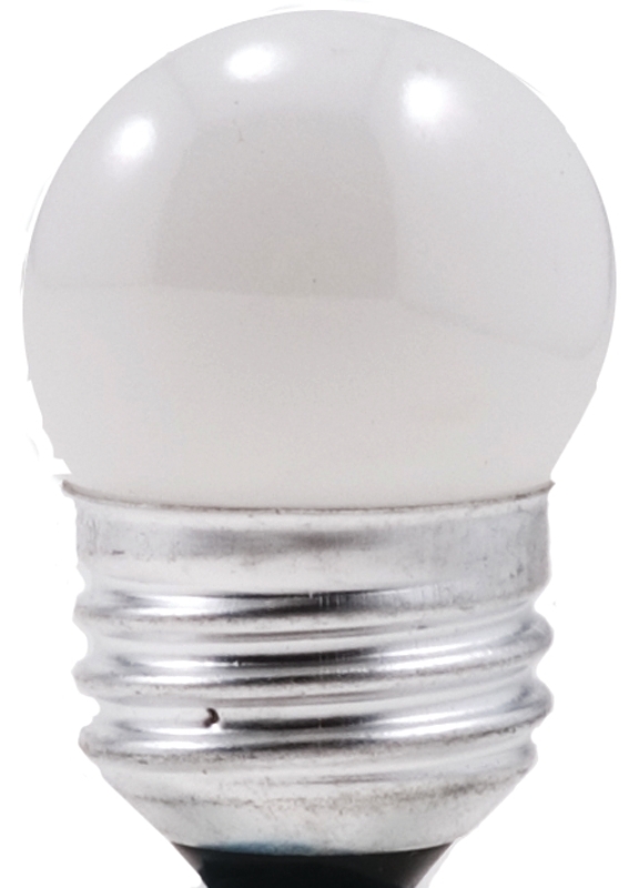 BULB NLGT WHT MED BS S11 7.5W 