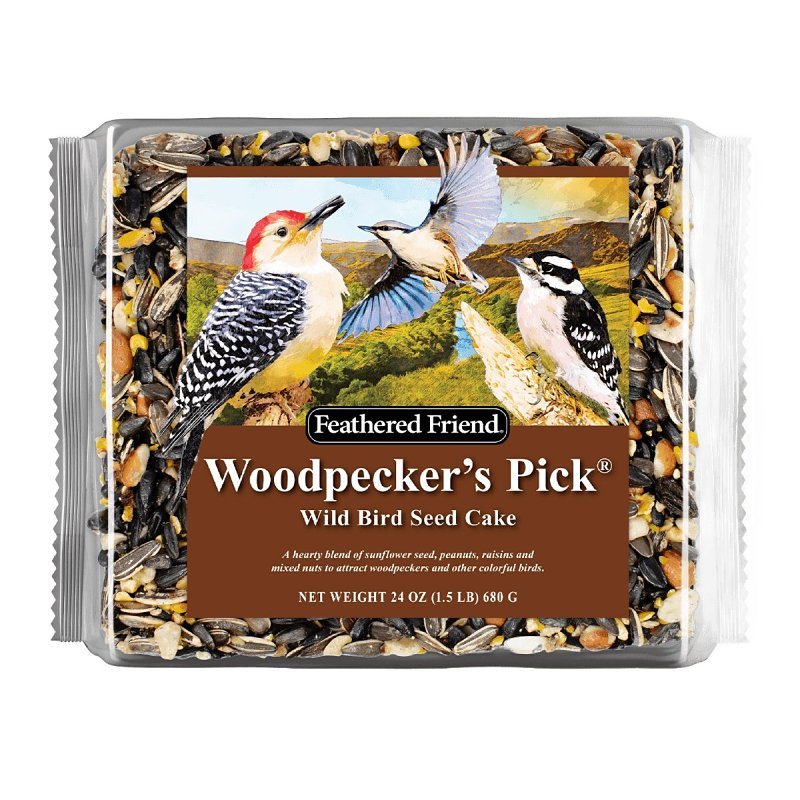 CAKE SEED BIRD WDPECKER 24OZ  