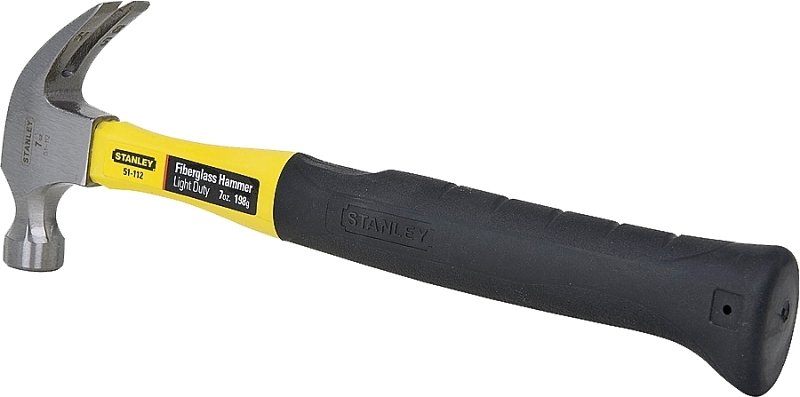 HAMMER CURVED CLAW FBGL 7OZ   